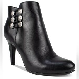 RIALTO Leather Ankle Heels